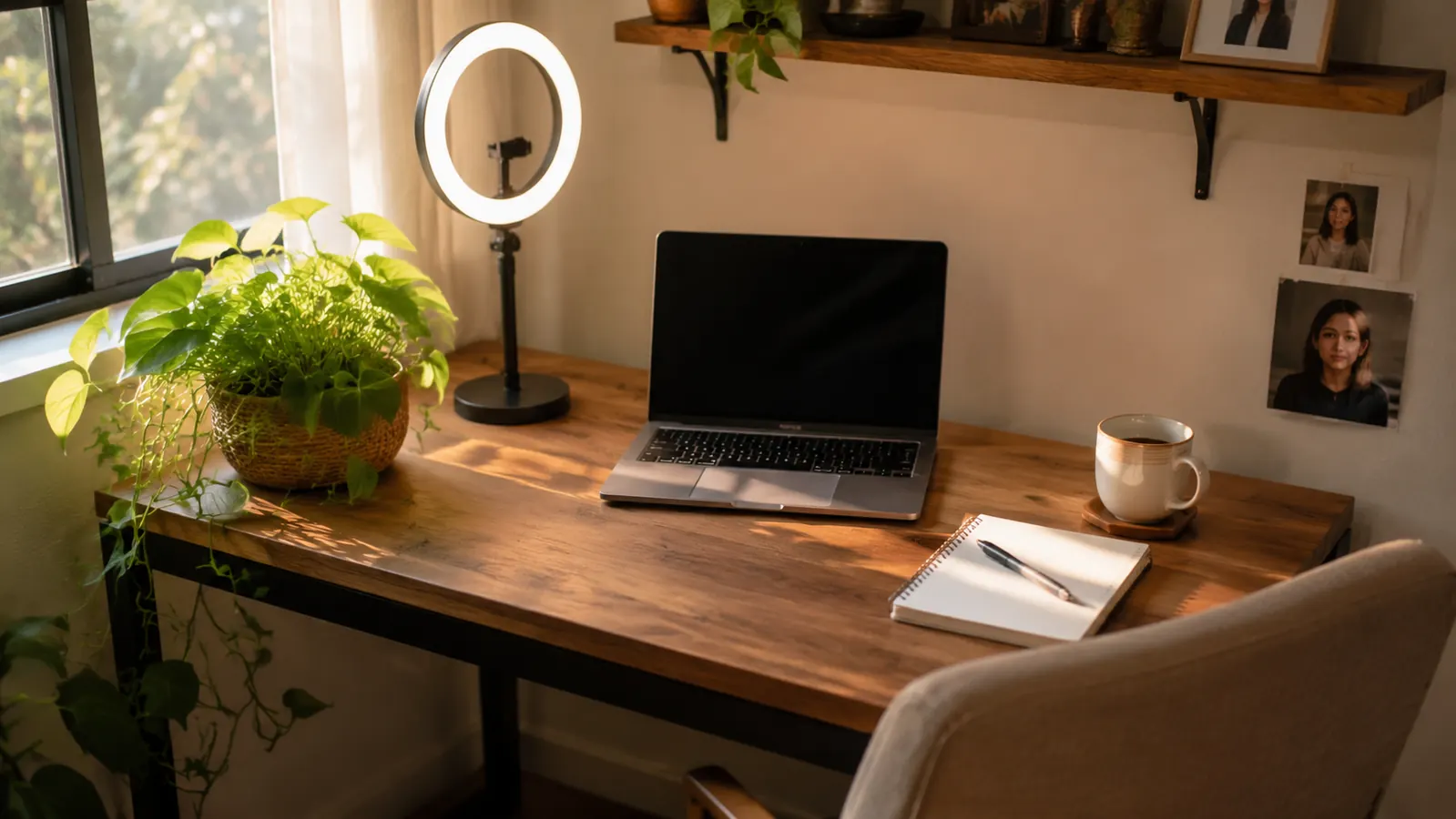 How to Look Professional on Video Calls with a Ring Light