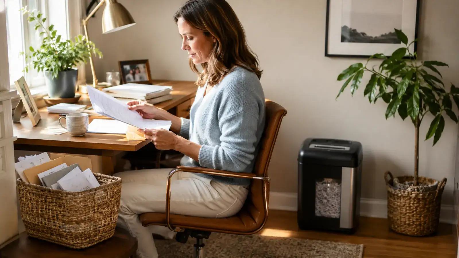 How to Stop Identity Theft with a Paper Shredder