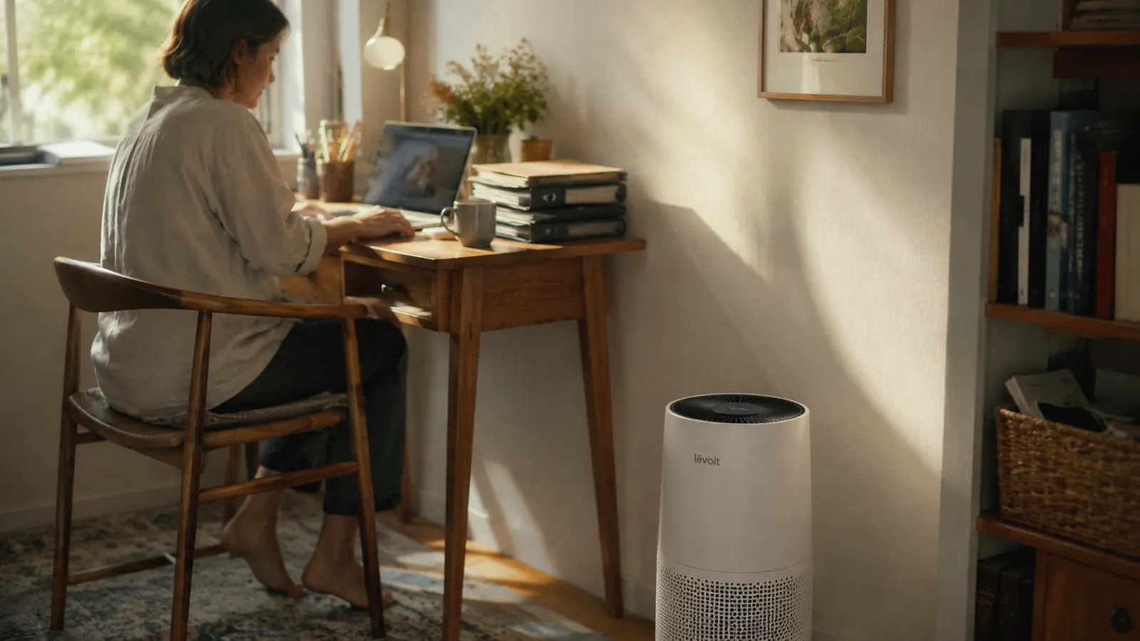 The $85 Fix for a Home Office That Always Smelled Stale